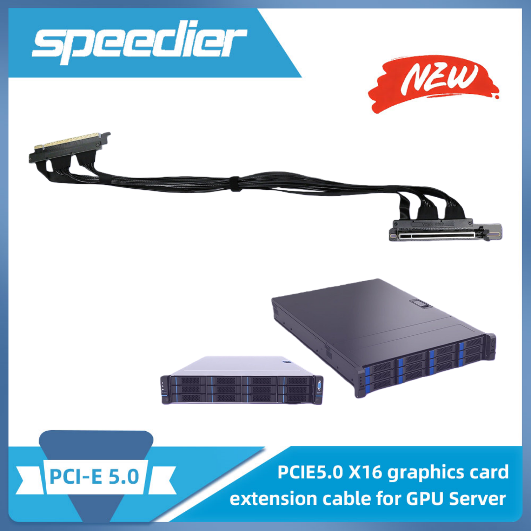 Pcie 5.0 Gpu Riser Cable - GPU Sunucusu Özel PCIE 5.0 X16