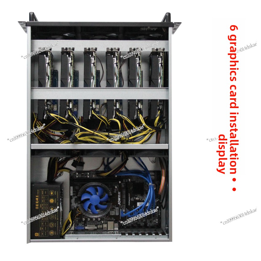 4U Çoklu Grafik Kartı Kasası 6 - Server Gpu Chassis 4U incelemesi ve fiyatı