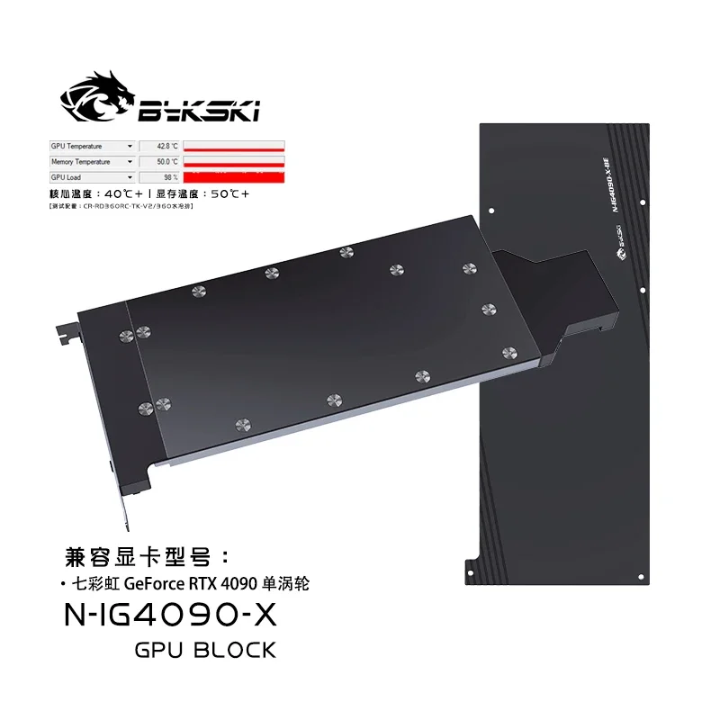 Bykski GPU Su Bloğu, Colorful  - Rtx 4090 Water Block incelemesi ve fiyatı